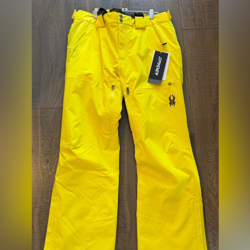 Brand New Spyder Dare Pant in Yellow with tags